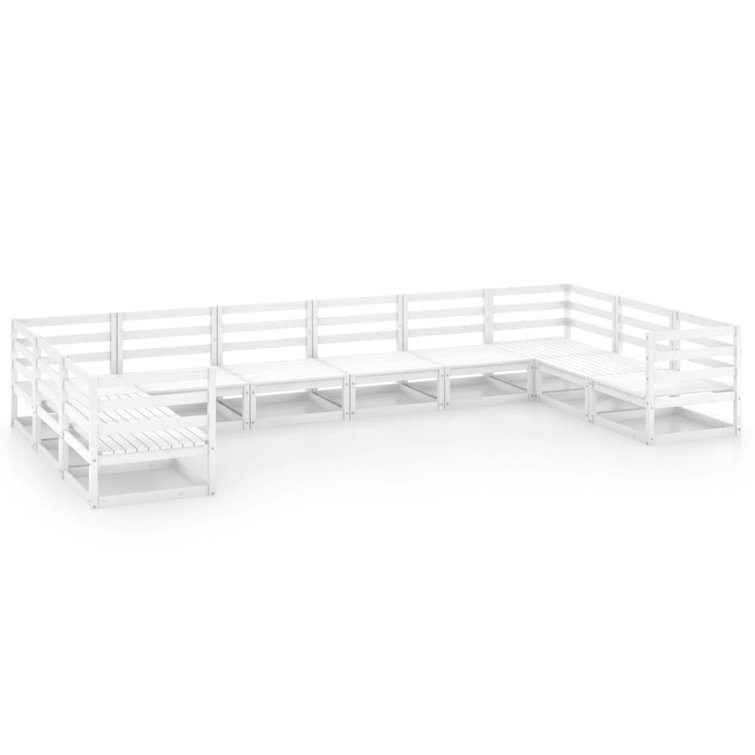 Highland Dunes Lancefield 70Cm Wide Outdoor Pine UShaped Garden Corner